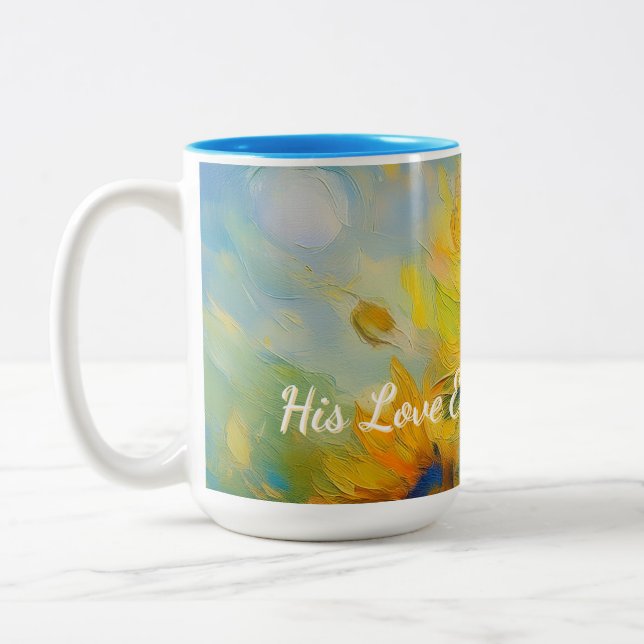De Café Em Dois Tons Caneca (Esquerda)