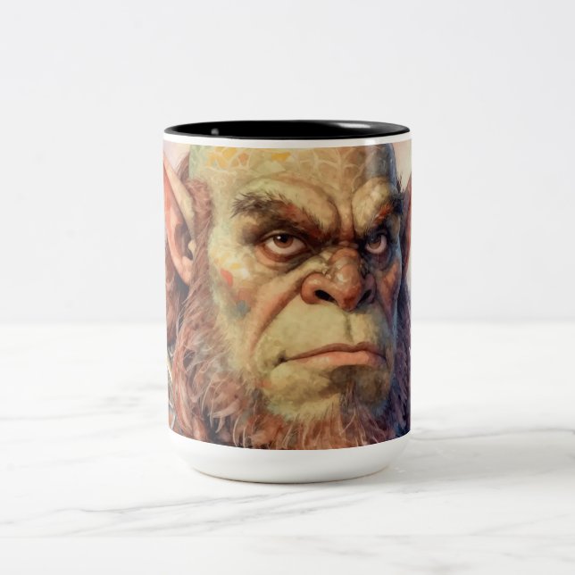 De Café Em Dois Tons Caneca (Centro)