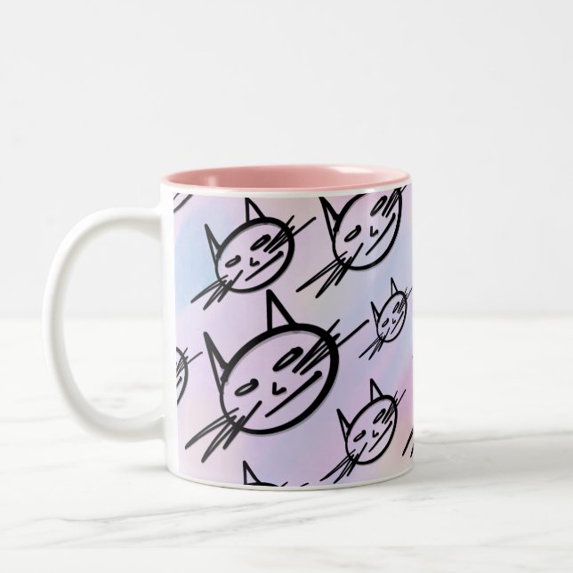 De Café Em Dois Tons Caneca (Esquerda)