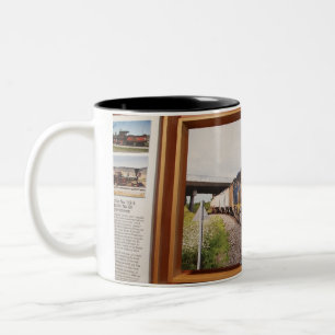 De Café Em Dois Tons Caneca