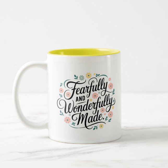 De Café Em Dois Tons Caneca (Esquerda)