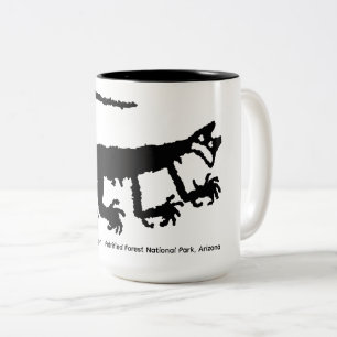 De Café Em Dois Tons Caneca