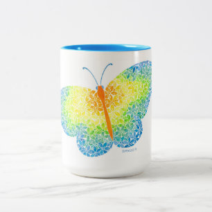 De Café Em Dois Tons Caneca