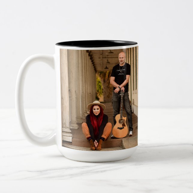 De Café Em Dois Tons Caneca (Esquerda)
