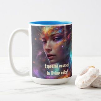 De Café Em Dois Tons Caneca