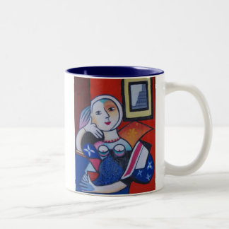 De Café Em Dois Tons Caneca