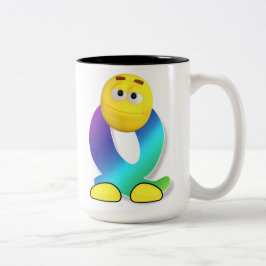 De Café Em Dois Tons Caneca