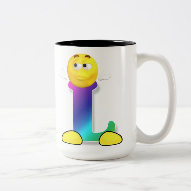 De Café Em Dois Tons Caneca (Direita)