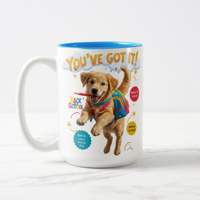 De Café Em Dois Tons Caneca (Esquerda)