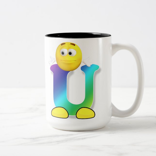 De Café Em Dois Tons Caneca (Direita)