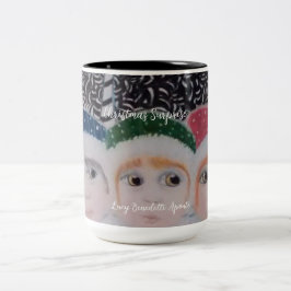 De Café Em Dois Tons Caneca