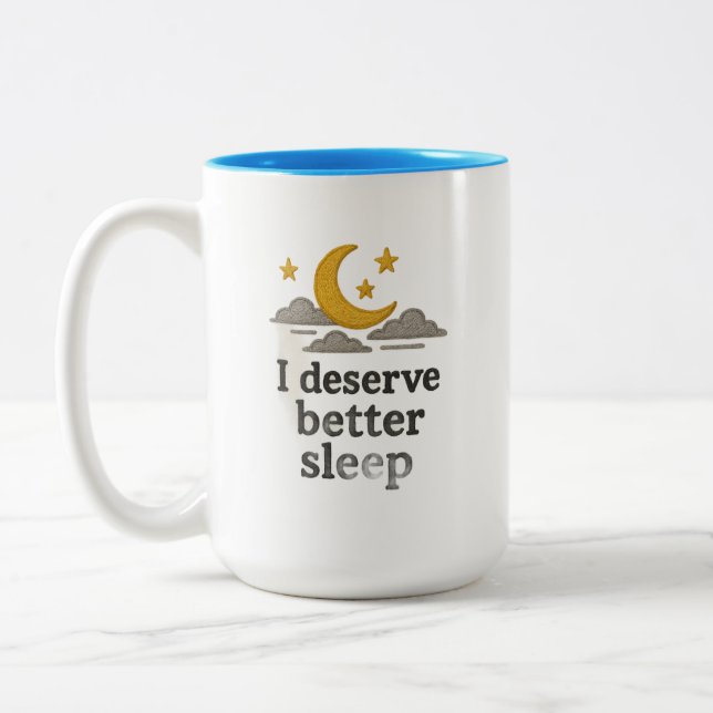 De Café Em Dois Tons Caneca (Esquerda)