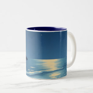 De Café Em Dois Tons Caneca