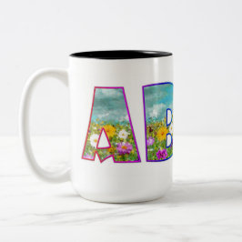 De Café Em Dois Tons Caneca