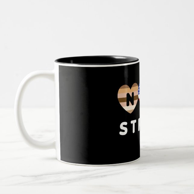 De Café Em Dois Tons Caneca (Esquerda)