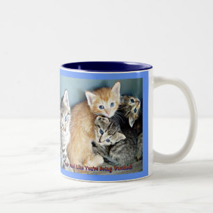 De Café Em Dois Tons Caneca