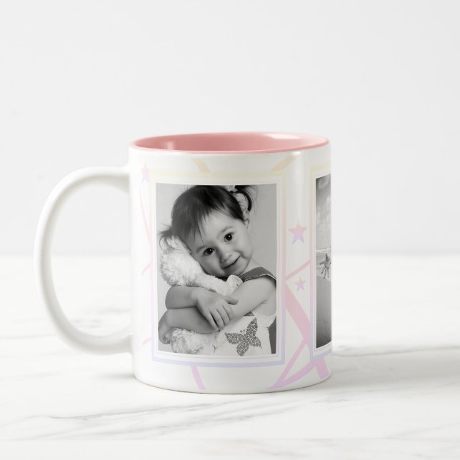 De Café Em Dois Tons caneca (Esquerda)