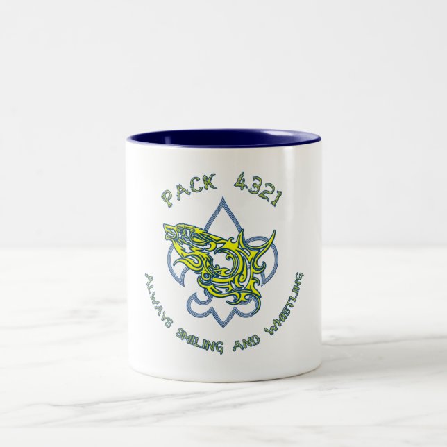 De Café Em Dois Tons Caneca (Centro)