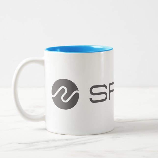 De Café Em Dois Tons Caneca (Esquerda)