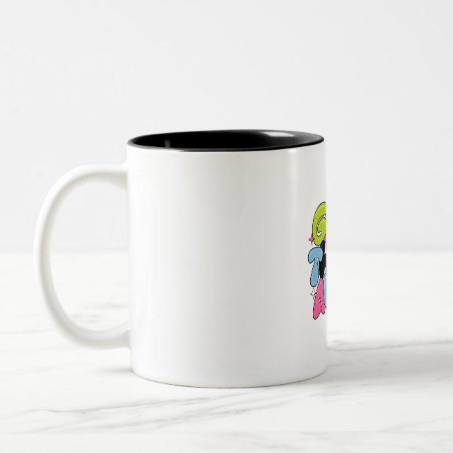 De Café Em Dois Tons Caneca (Esquerda)