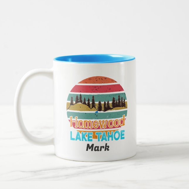 De Café Em Dois Tons Caneca (Esquerda)