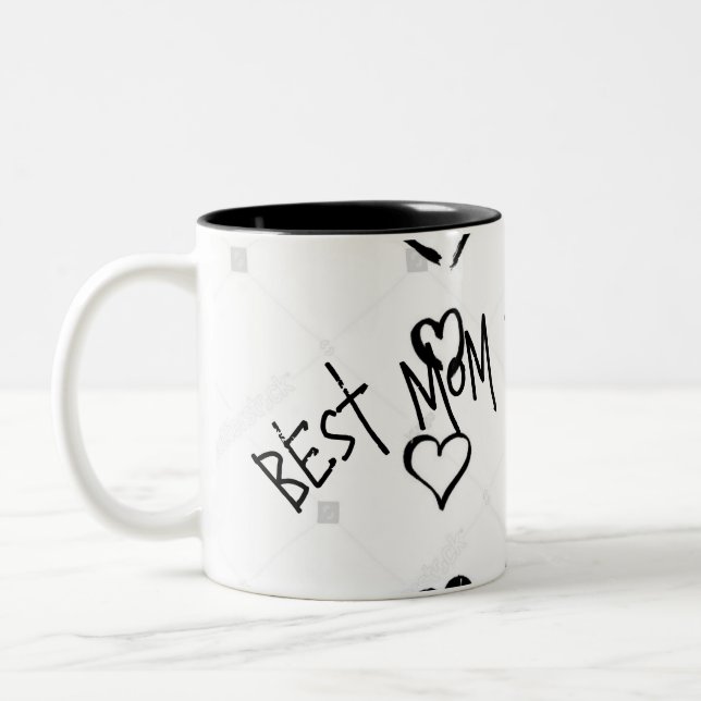 De Café Em Dois Tons Caneca (Esquerda)
