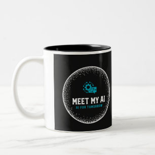 De Café Em Dois Tons Caneca