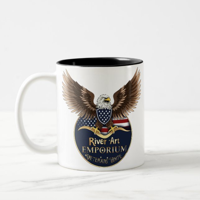 De Café Em Dois Tons Caneca (Esquerda)