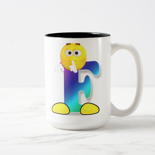 De Café Em Dois Tons Caneca (Direita)