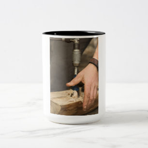 De Café Em Dois Tons Caneca