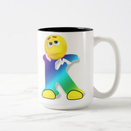 De Café Em Dois Tons Caneca