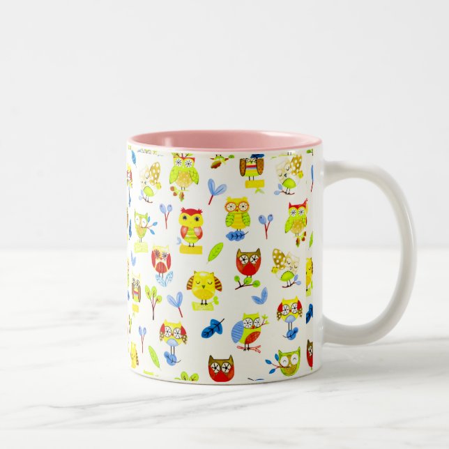 De Café Em Dois Tons Caneca (Direita)