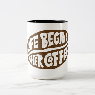 De Café Em Dois Tons Caneca