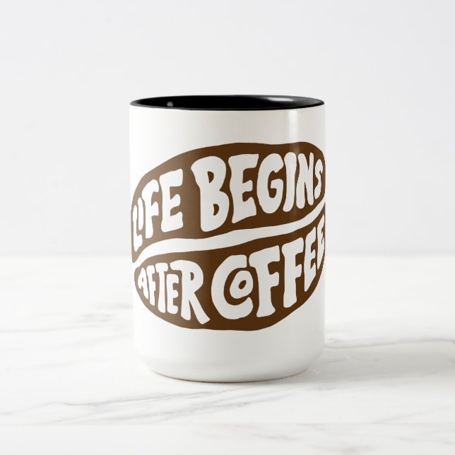 De Café Em Dois Tons Caneca (Centro)