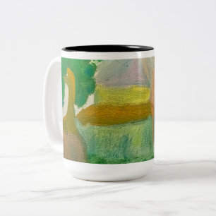 De Café Em Dois Tons caneca