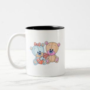 De Café Em Dois Tons Caneca