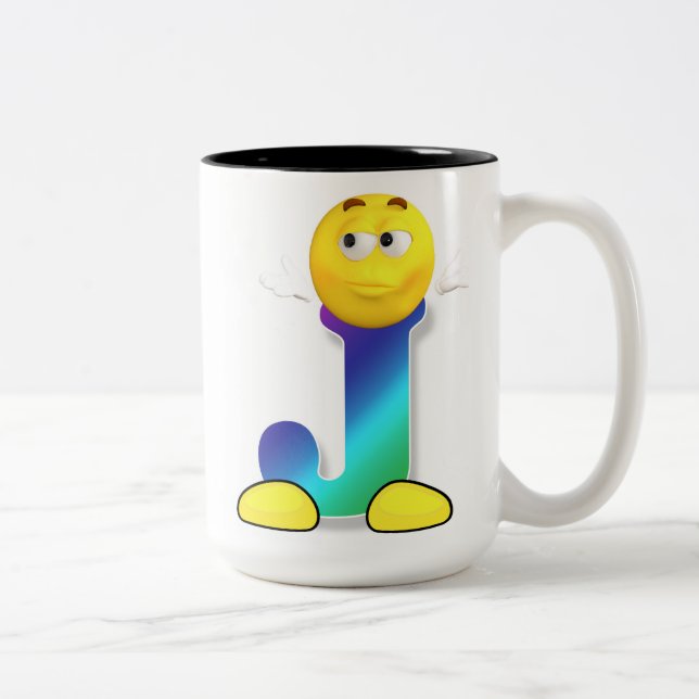 De Café Em Dois Tons Caneca (Direita)