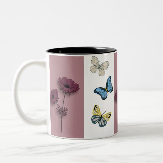De Café Em Dois Tons Caneca (Esquerda)