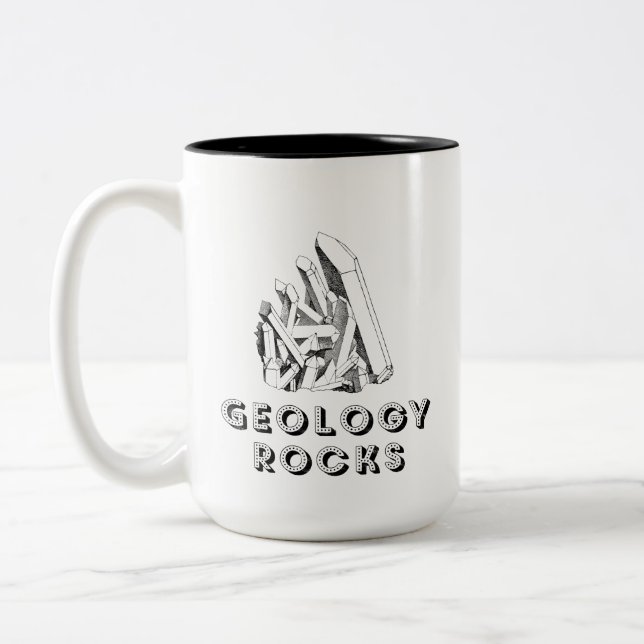 De Café Em Dois Tons Caneca (Esquerda)