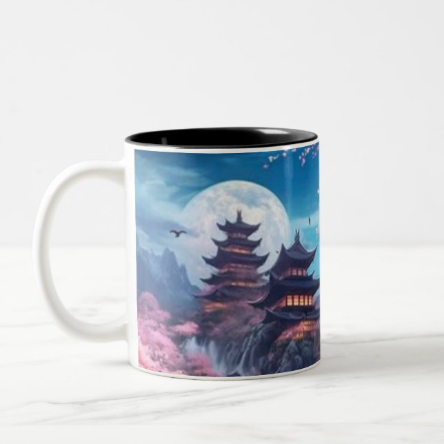 De Café Em Dois Tons Caneca (Esquerda)