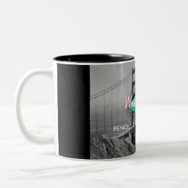 De Café Em Dois Tons Caneca