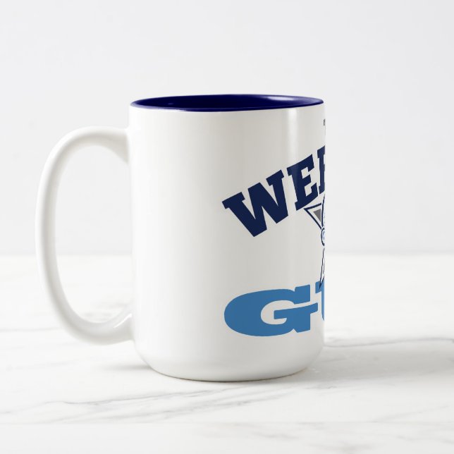 De Café Em Dois Tons Caneca (Esquerda)