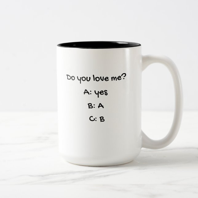 De Café Em Dois Tons Caneca (Direita)
