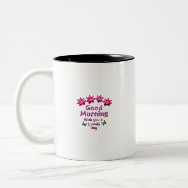 De Café Em Dois Tons caneca (Esquerda)