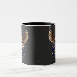 De Café Em Dois Tons Caneca