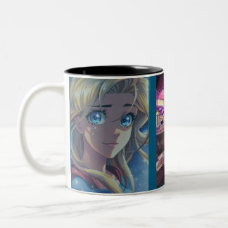 De Café Em Dois Tons Caneca