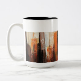 De Café Em Dois Tons Caneca