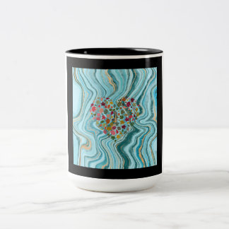 De Café Em Dois Tons caneca