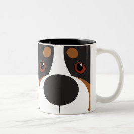 De Café Em Dois Tons Caneca