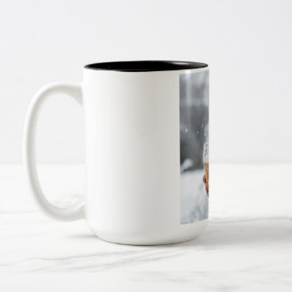 De Café Em Dois Tons Caneca